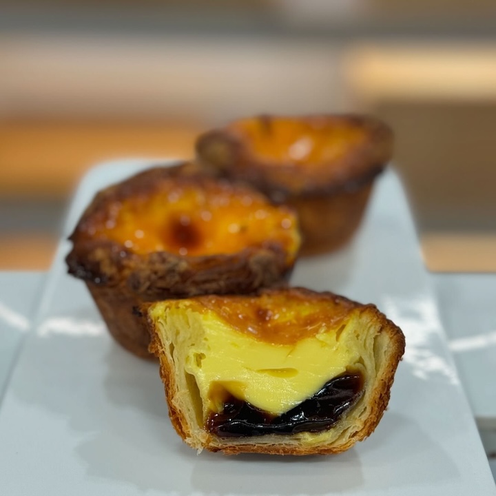 Mochi Hong Kong, mochi near me: James Bonbon Bakery, mochi egg tart