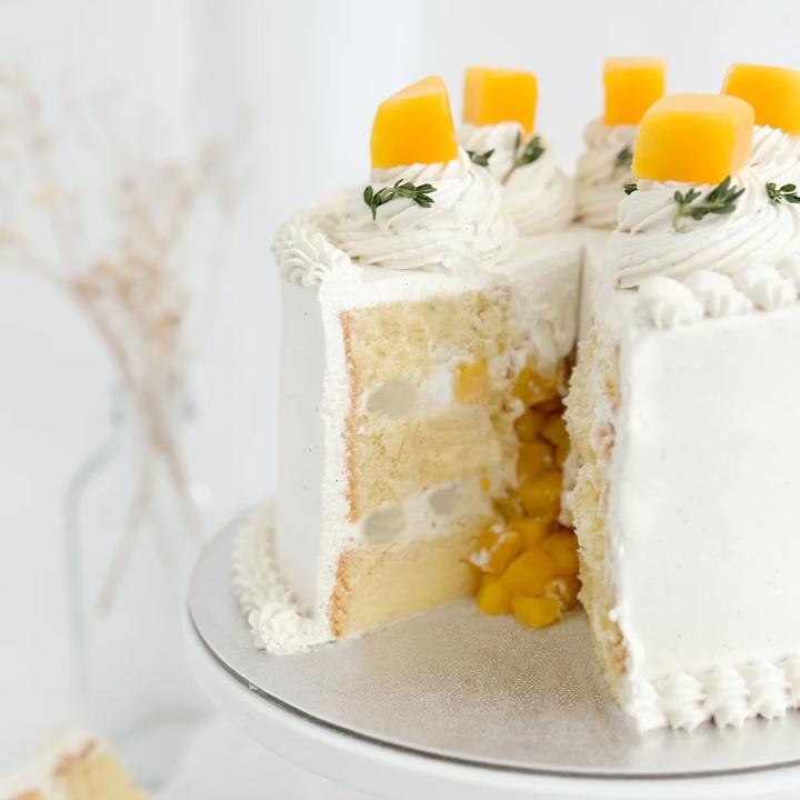 Mochi Hong Kong, mochi near me: The Cakery, mochi cake, mochi chiffon cake, mango mochi